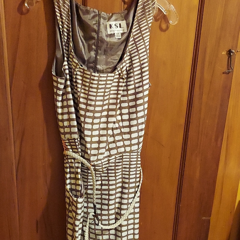 Women's Gray Patterned Dress